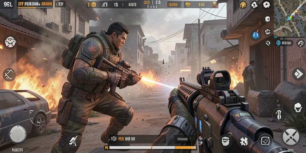 Gameplay mendebarkan di 9SL dengan grafis yang menakjubkan.