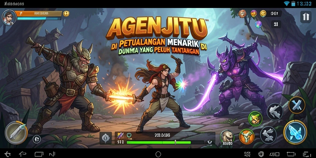 Screenshot AGENJITU menampilkan gameplay petualangan yang mendebarkan.