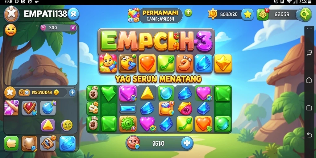Tampilan gameplay seru dan menantang dari EMPATI138.