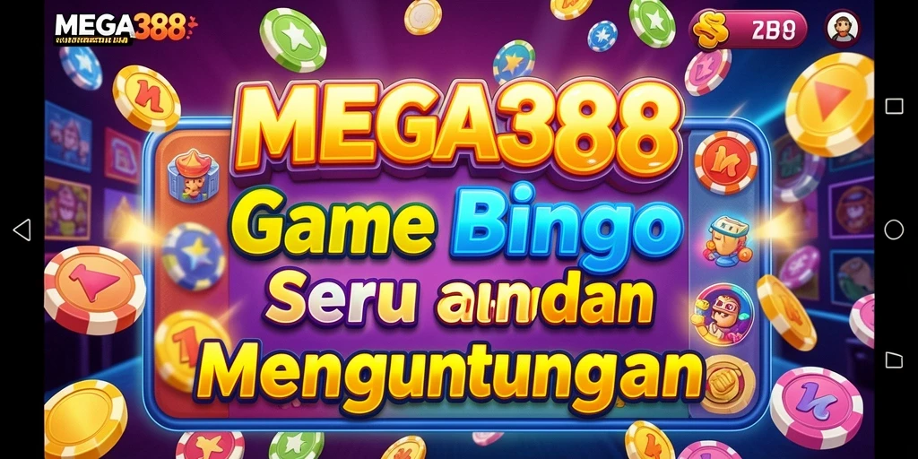 Tampilan gameplay seru dari aplikasi Bingo MEGA388.