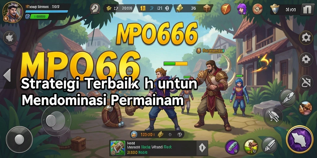 Tampilan screenshot MPO666 menampilkan aksi gameplay strategi yang intens.