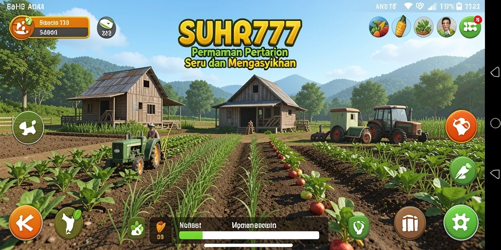 Tampilan gameplay SUHU777 yang menarik dan penuh warna.