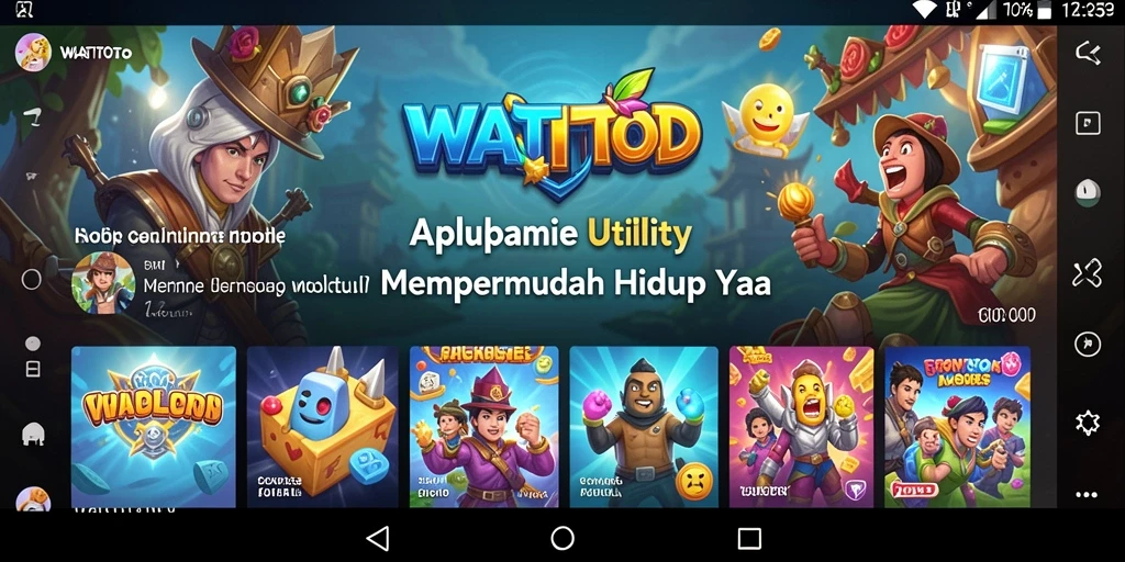 Tampilan utama WATITOTO yang memudahkan pengorganisasian tugas.
