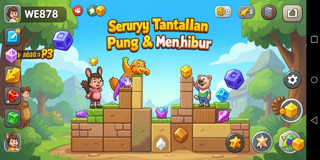 Tampilan gameplay WE878 yang menarik dan menantang.